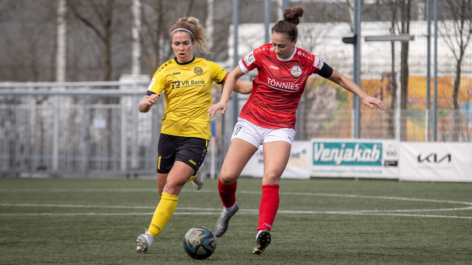 Duell zwischen dem FSV Gütersloh und dem SV 67 Weinberg in der Saison 2023/2024. (Foto: Dennis Seelige / FSV Gütersloh 2009)