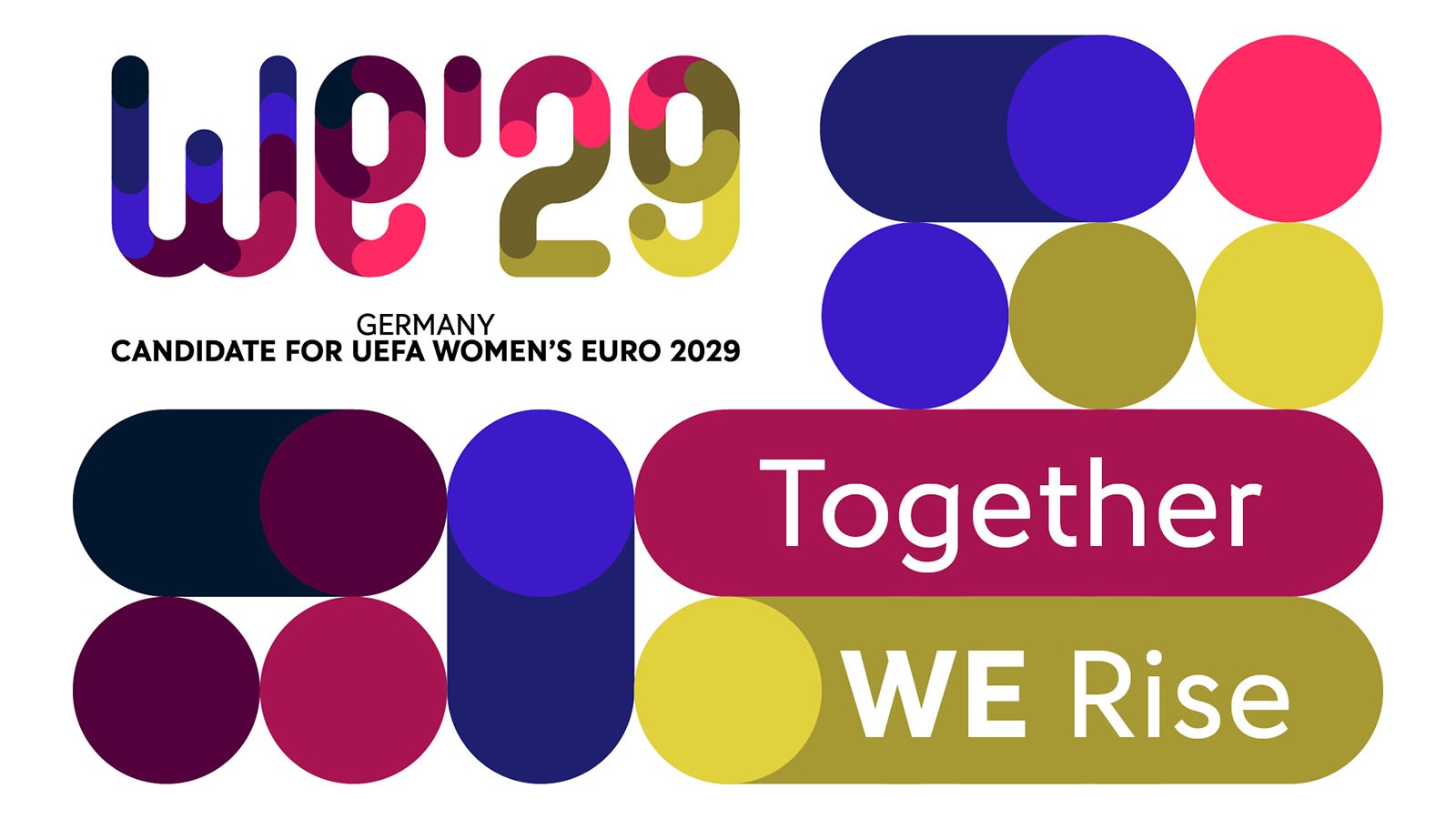 UEFA WOMENS EURO 2029 - Together WE Rise (© DFB)