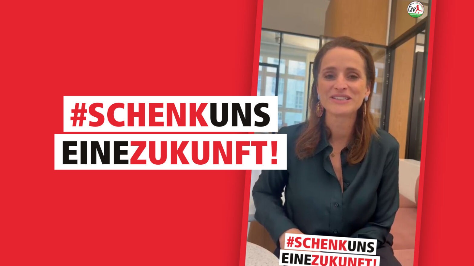 #SchenkUnsEineZukunft - Verena Pausder steht hinter dem FSV Gütersloh!