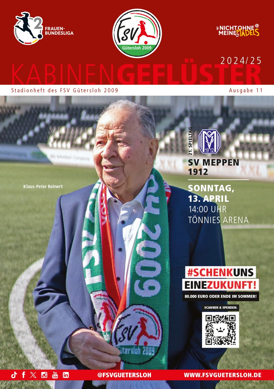 Kabinengeflüster - Saison 2024/25 - Ausgabe 11