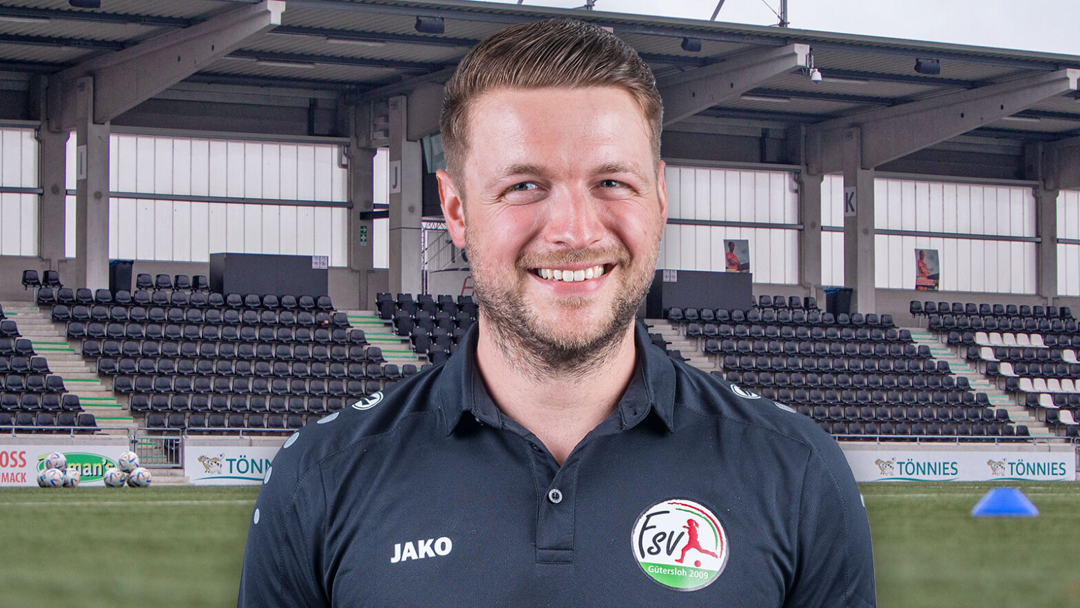 FSV-Juniorinnentrainer Lukas Jäschke (Foto: FSV Gütersloh 2009)