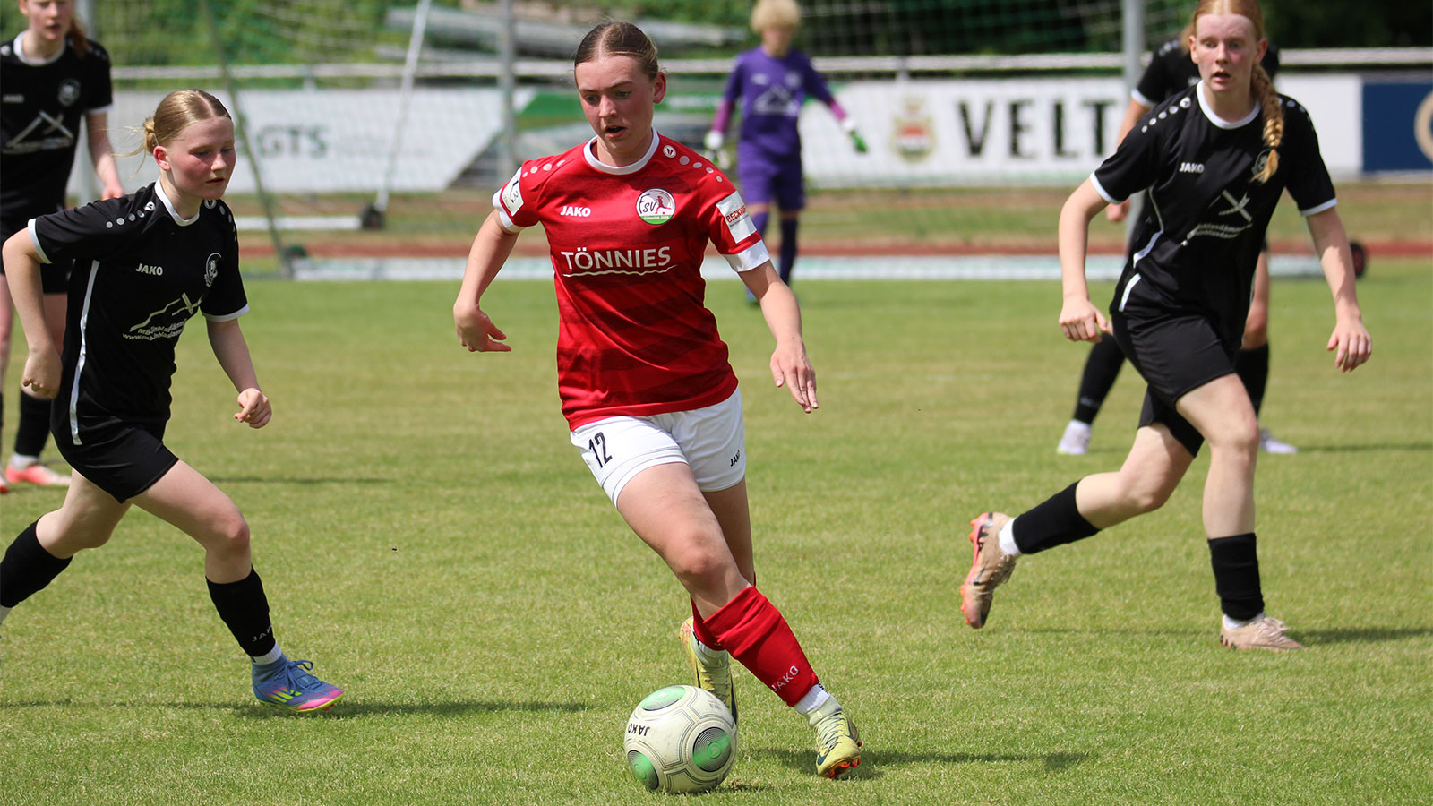 Die U17 des FSV zu Gast in Ibbenbüren. (Foto: Tina Haag / FSV Gütersloh 2009)