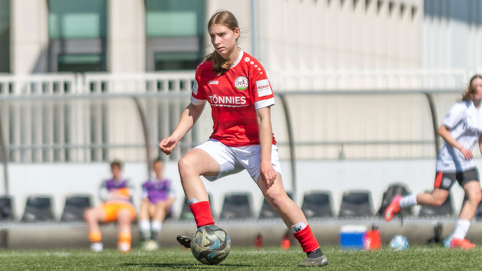 FSV-Nachwuchsspielerin Hannah Leßner (Foto: Boris Kessler / FSV Gütersloh 2009)