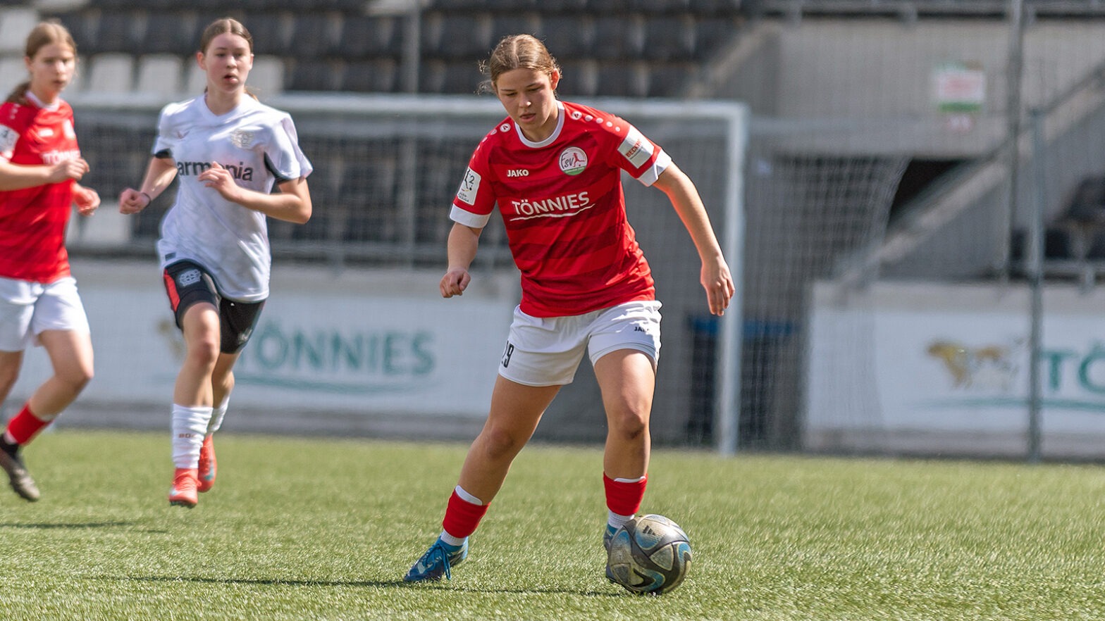 FSV-Nachwuchsspielerin Johanna Braune (Foto: Boris Kessler / FSV Gütersloh 2009)