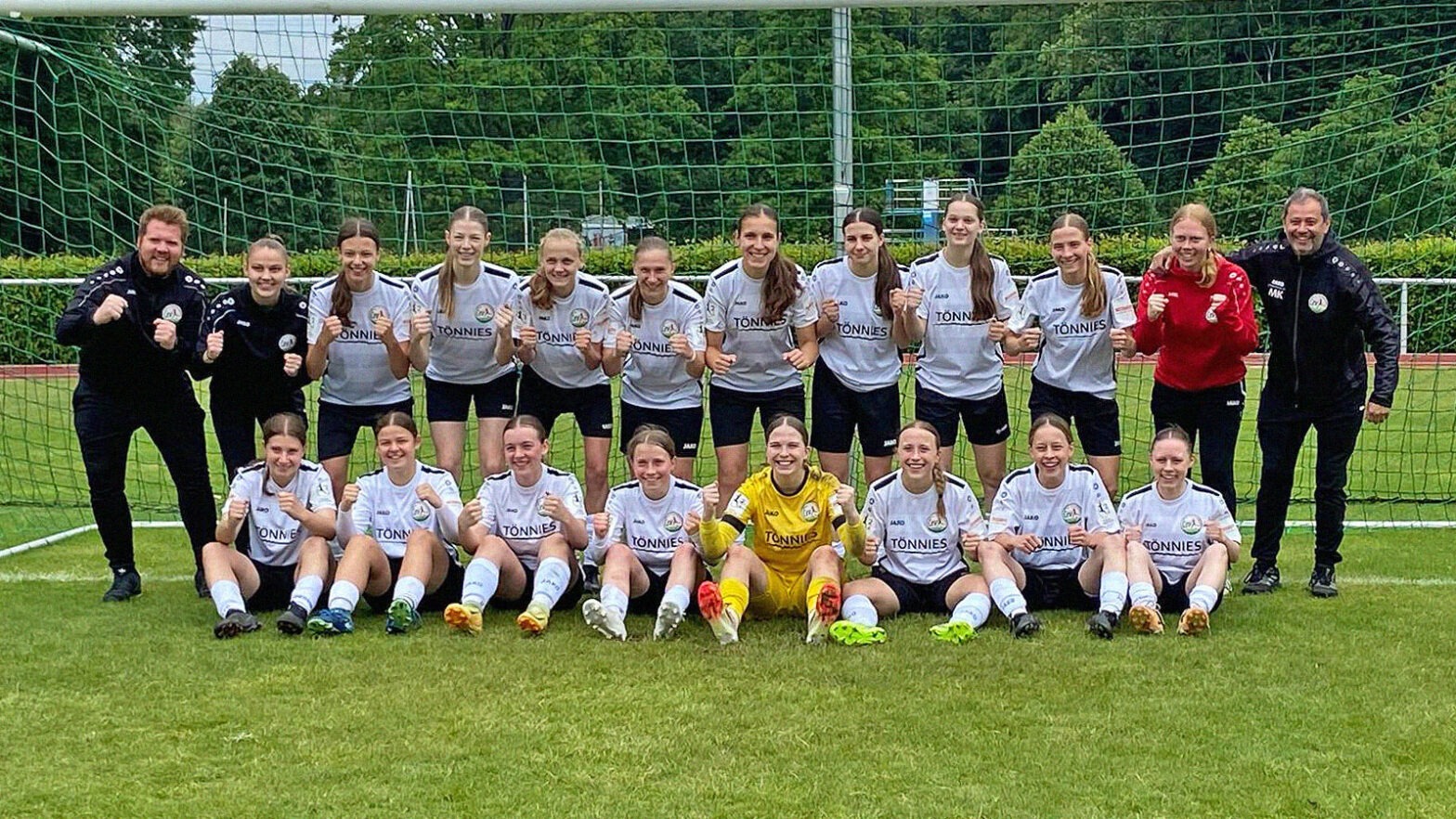 Die U19-Mannschaft des FSV Gütersloh beim WDFV U 19-Juniorinnen FinalFour. (Foto: FSV Gütersloh 2009)