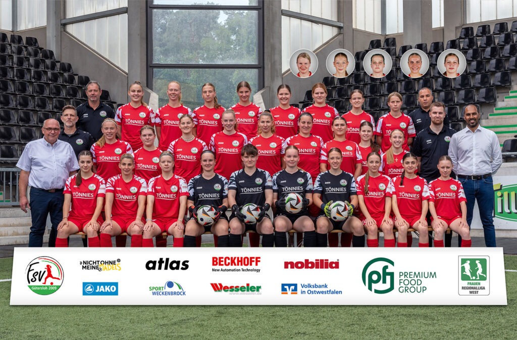 Kader 2025/2026 - Westfalenliga - FSV Gütersloh 2009