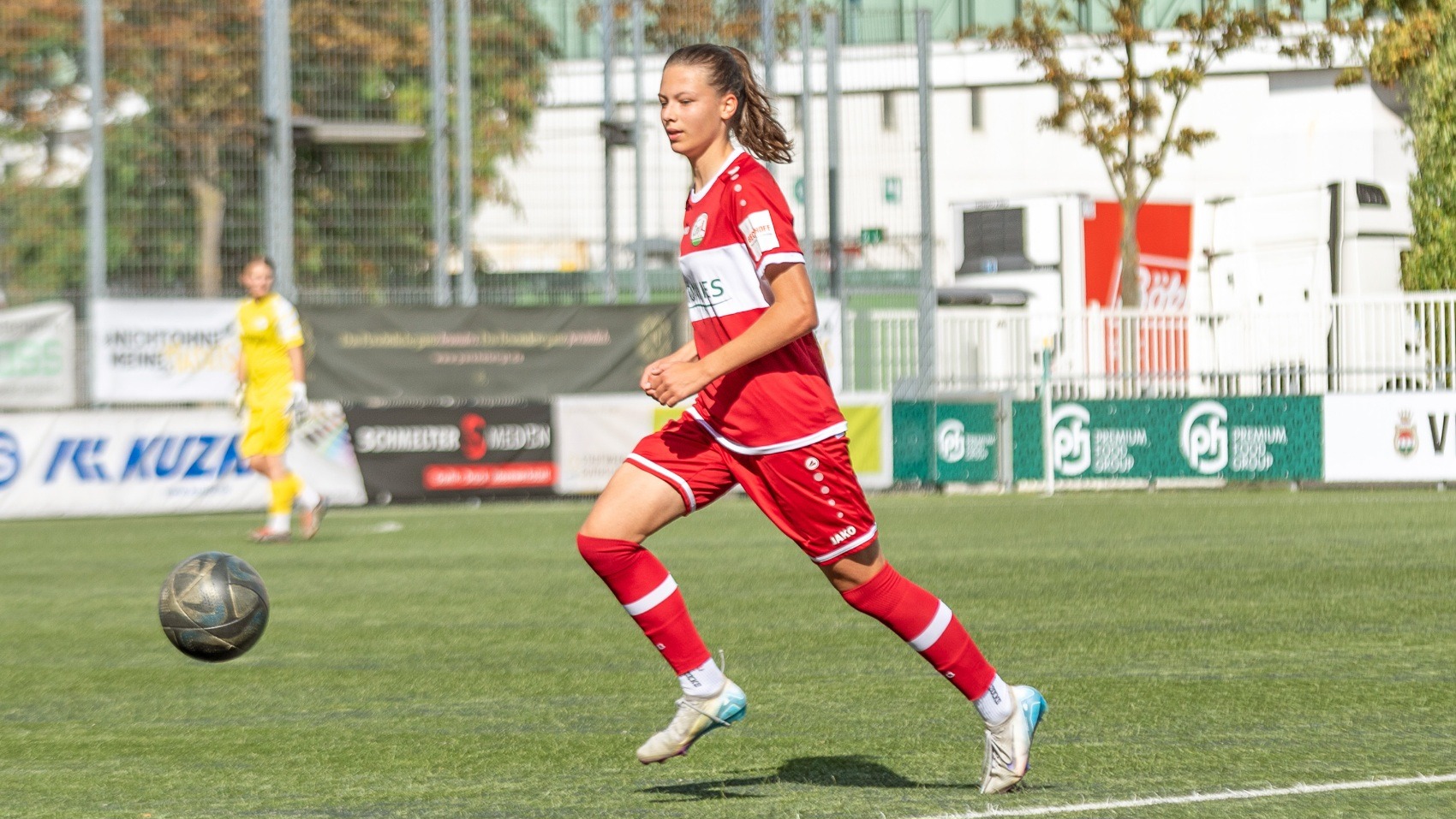 FSV-Nachwuchsspielerin Friederike Ladage (Foto: Boris Kessler / FSV Gütersloh 2009)