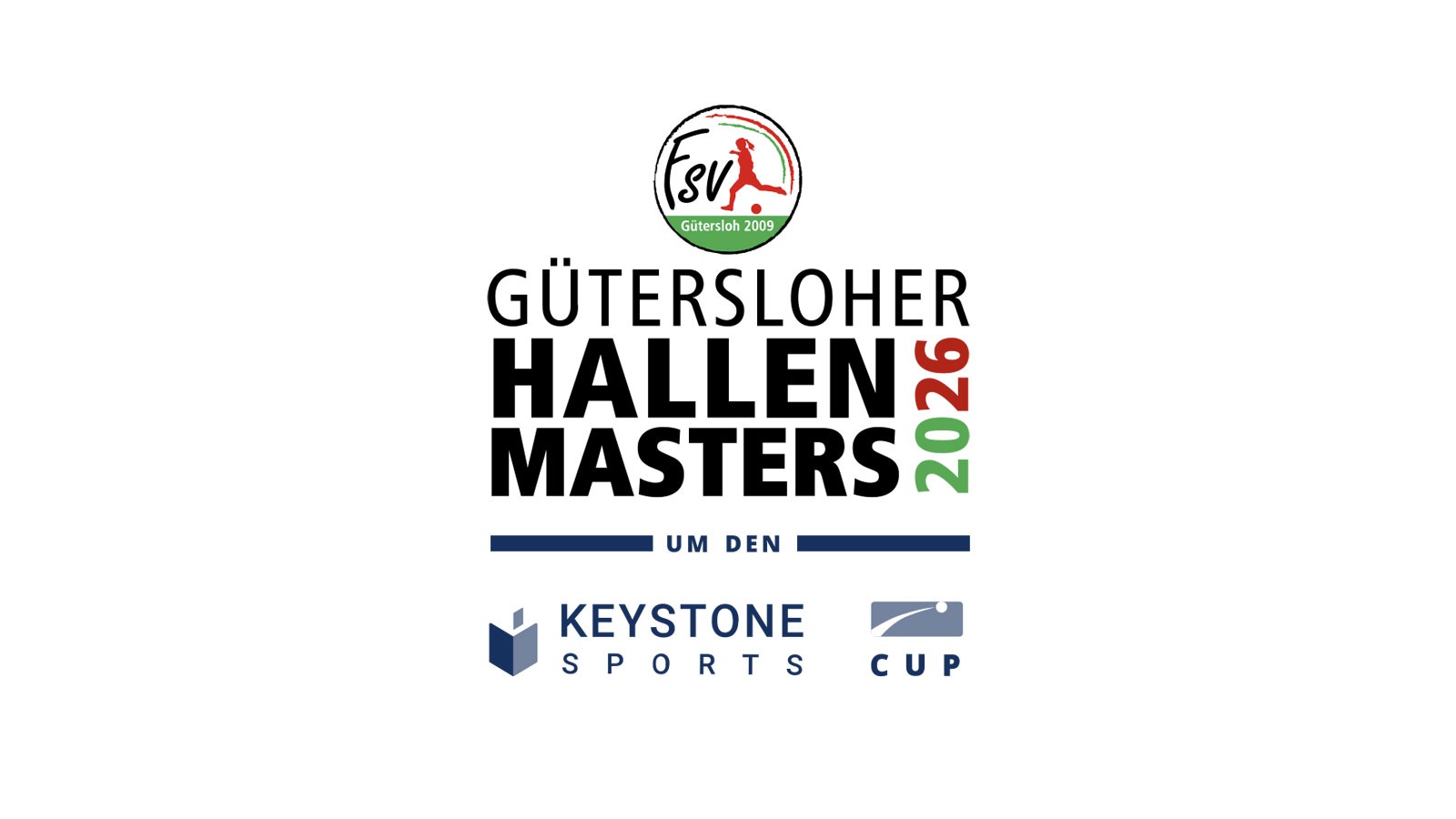 Gütersloher Hallenmasters 2026 um den Keystone Sports Cup