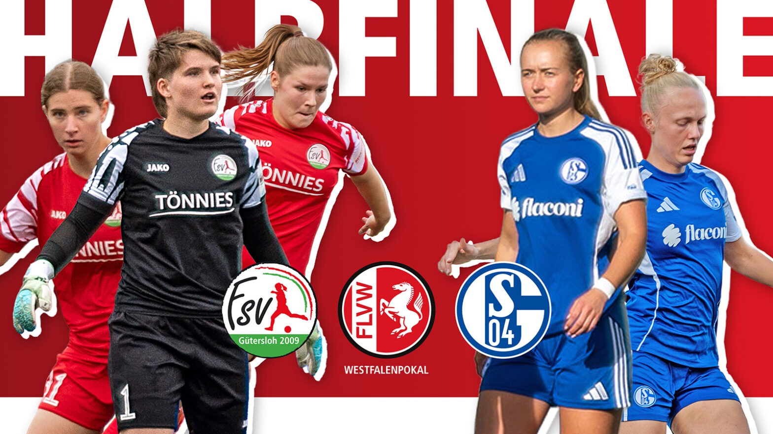 Halbfinal-Kracher im Westfalenpokal: FSV Gütersloh empfängt FC Schalke 04. (Fotos: Boris Kessler / FSV Gütersloh 2009)