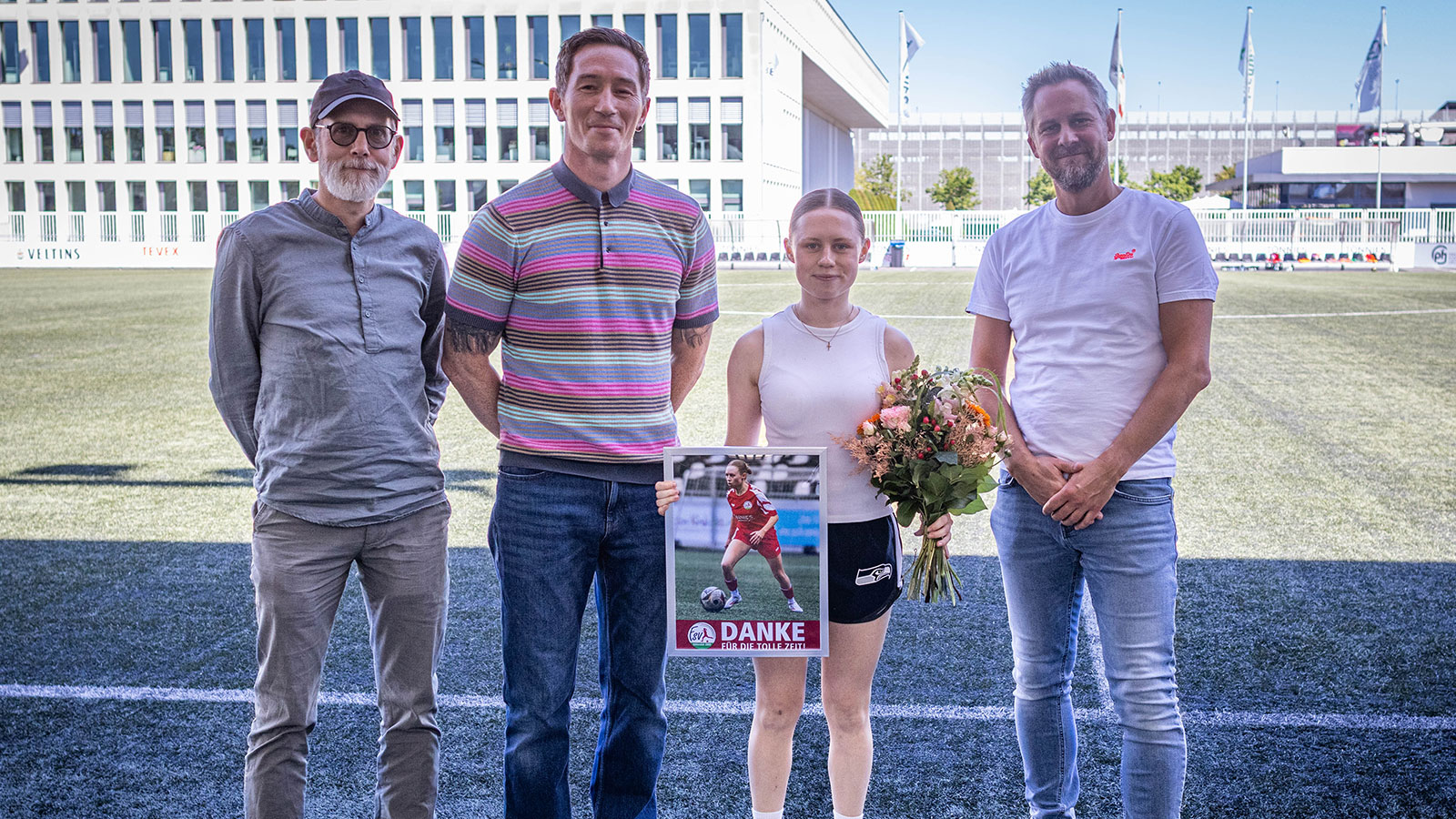 FSV Gütersloh verabschiedet Natalia Marczak. (Foto: Marina Brüning / FSV Gütersloh 2009)