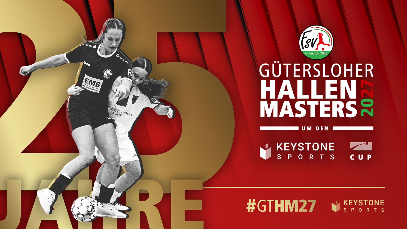 Gütersloher Hallenmasters 2027 um den Keystone Sports Cup
